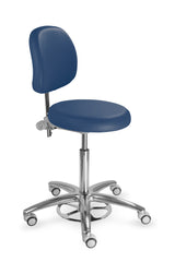 Medi 1255 G clean - Hygiene-Drehstuhl mit Rundsitz und Fußauslösung der Sitzhöhenverstellung