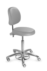 Medi 1255 G clean - Hygiene-Drehstuhl mit Rundsitz und Fußauslösung der Sitzhöhenverstellung